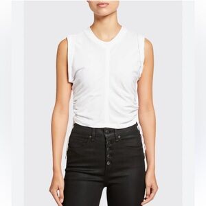 ALEXANDERWANG.T Wash & Go Side-Tie Crop Top Sz M #0791